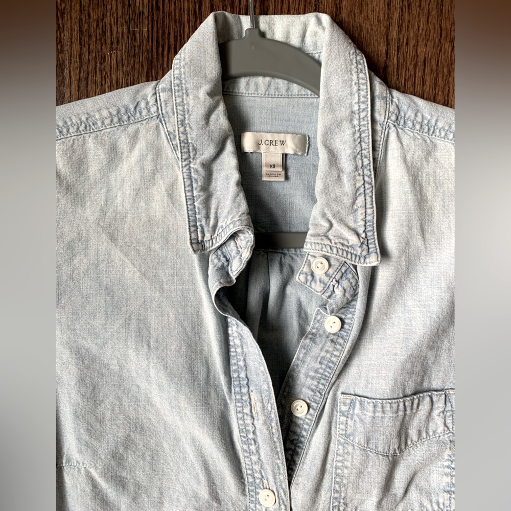 Jcrew Chambray Denim shirt